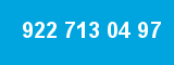 922 713 04 97 922 713 04 97